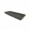 PLASTIKEN plateau rectangulaire - 94 X 38 cm - Anthracite