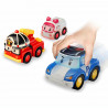 ROBOCAR POLI- Voitures a Friction - Pack de 3