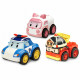 ROBOCAR POLI- Voitures a Friction - Pack de 3