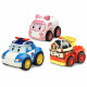 ROBOCAR POLI- Voitures a Friction - Pack de 3