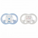 TIGEX 2 Sucettes Soft Touch Silicone Taille 6-18 m  Ourson Chat