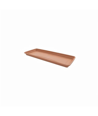 PLASTIKEN plateau rectangulaire Ø 47 X 19 cm - Terracotta