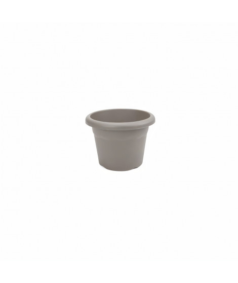 PLASTIKEN Pot a fleurs Ø 30 cm rond - Taupe