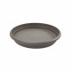 PLASTIKEN plateau rond Ø 44 cm pour pot rond - Taupe