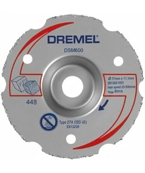 DREMEL Disque S600 Scie Compact DSM20