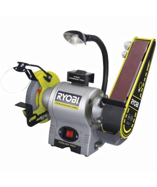 RYOBI Touret a bande et a disque 250 W RBGL250G