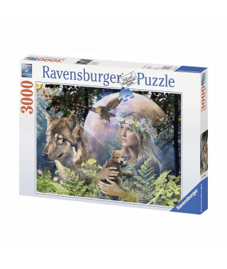 Puzzle 3000 pcs Loup Clair De Lune