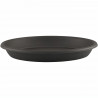 SOUCOUPE RONDE 40CM ANTHRACITE