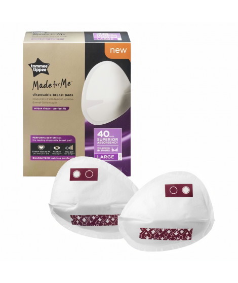 TOMMEE TIPPEE Coussinets d'Allaitement Jetables x40 Taille L