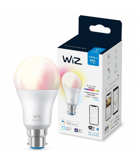 WiZ Ampoule connectée couleur B22 60W