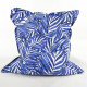 COTTON WOOD Maxi Coussin imprimé - 110 x 130 cm - Blue Palm