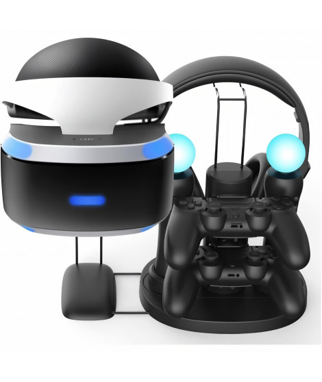 Station de recharge All in One pour PS VR + 2 manettes + 2 PS moves + 1 casque gaming - SUBSONIC - PS4 / PS4 Slim / Pro