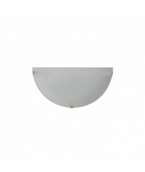 COREP Applique Serena lune base en métal peint - E27 60 W - Blanc