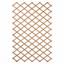 NATURE Treillis extensible en bois naturel 100x200cm - Marron