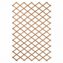 NATURE Treillis extensible en bois naturel 100x200cm - Marron