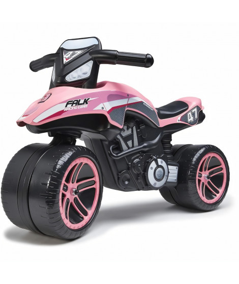 Porteur Moto Falk Racing Team - Rose