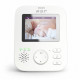 PHILIPS AVENT SCD833/01 Ecoute-bébé vidéo - Ecran HD 2,5p - FHSS - Mode Smart ECO