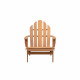 Fauteuil de jardin inclinable en Acacia FSC - 72,5 x 89,5 x H.94 cm