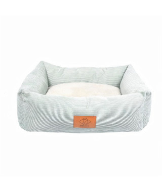 EUROPET BERNINA Sofa panier bas Corduroy D&D - Vert - Pour chien