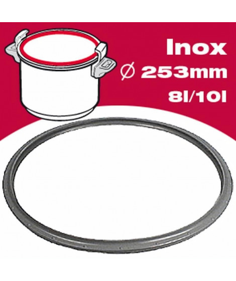 SEB Joint autocuiseur inox 790364 8-10L Ø25,3cm gris