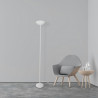 COREP Lampadaire en métal Halogene - Ø24 cm - Blanc