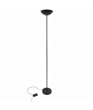 COREP Lampadaire en métal Halogene - Ø24 cm - Noir