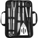 BEAU RIVAGE  Set d'ustensiles pour barbecue 6 pieces