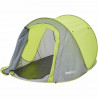 SURPASS - Tente de camping Pop up - 2 Personnes - Vert & Gris