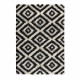 NAZAR Tapis Shaggy Tavla - 150 x 220 cm - Noir