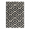 NAZAR Tapis Shaggy Tavla - 150 x 220 cm - Noir