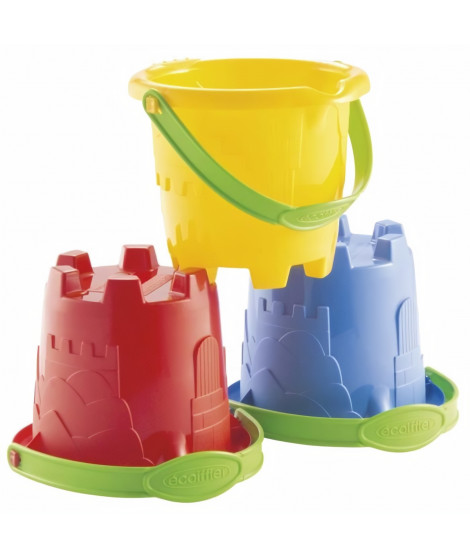 ECOIFFIER SUMMER Seau Baby Château 12 cm Coloris Assortis