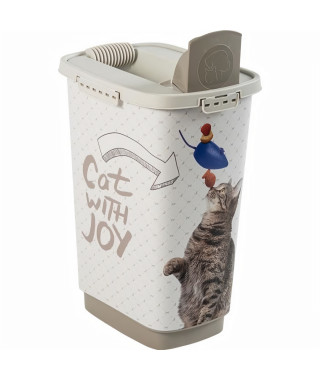 ROTHO Container Croquettess Joy pour chat - 25 L