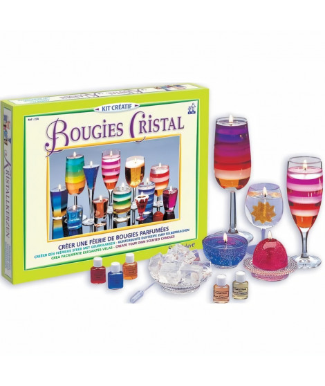 SENTOSPHERE Kit De bougies Cristal