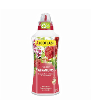 Engrais Géraniums et Toutes Fleurs de Balcon 750 mL