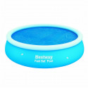 BESTWAY Bache solaire diametre 350 cm pour piscine hors sol Fast Set diametre 396 cm