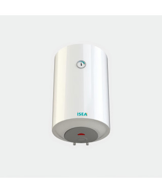 ISEA Swing Chauffe-eau électrique 50 litres - Résistance cuivre thermo-plongée- Anode magnésium - Vertical