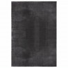 NAZAR Tapis shaggy style moderne - 80x150 cm - Gris anthracite