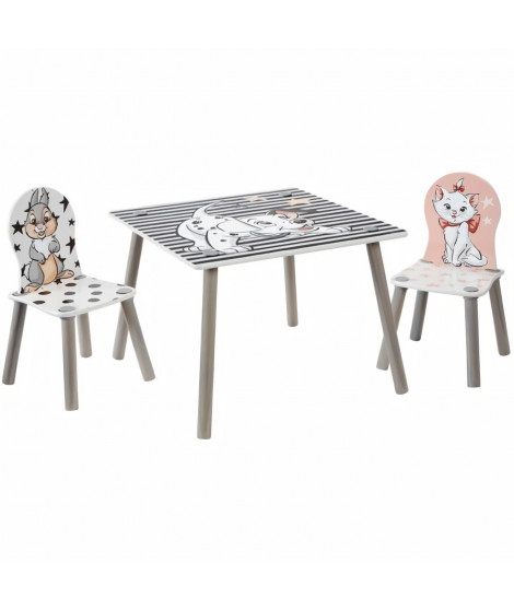 Disney Classics - Ensemble table et 2 chaises pour enfants