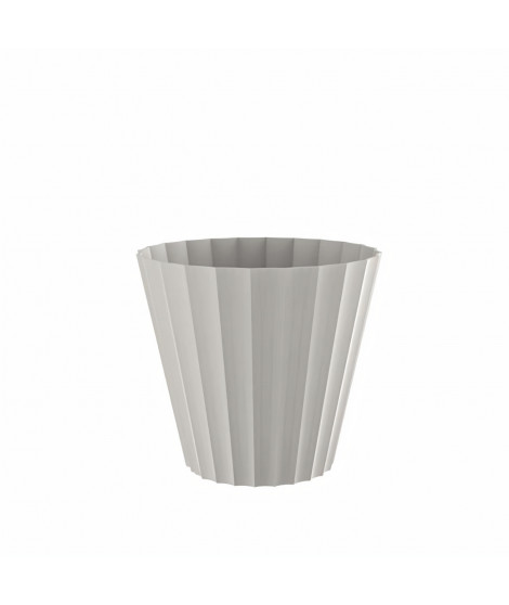 PLASTIKEN Pot Doric Maceta - Ø22 x 20 cm - Blanc