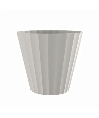 PLASTIKEN Pot Doric Maceta - Ø 32 x 29 cm - Blanc