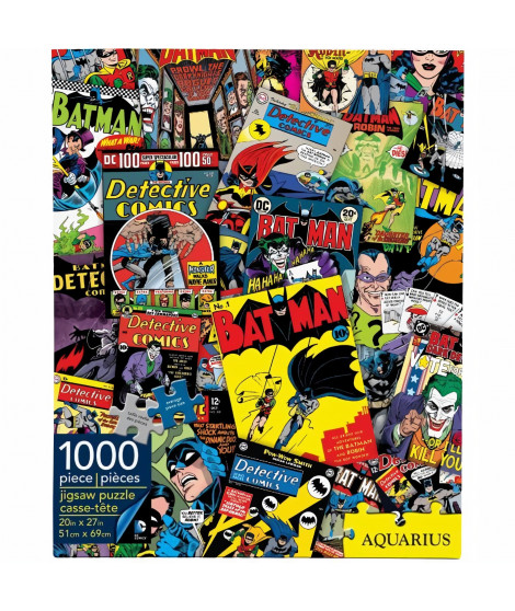 AQUARIUS Puzzle 1000 pieces DC Comics Batman Collage - 65214