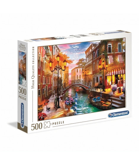 CLEMENTONI - 35063 - 500 pieces - Sunset Over Venice