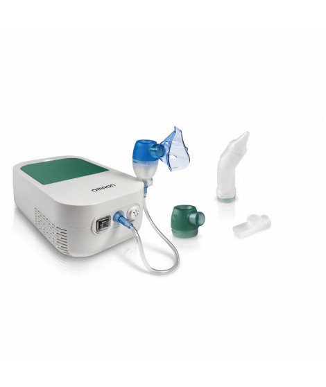 OMRON Aspirateur nasal et nébuliseur 2 en 1 DuoBaby - Spécialement conçu pour les nourrissons - Soulage les obstructions nasales