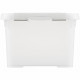 CURVER | Handy box - Plus 15L + clips gris avec couvercle 100% recyclée