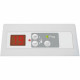 CONCORDE AMBRE C689915 - Panneau rayonnant SAS - Horizontal 1500W - Coloris Blanc - Fabrication Française - Programmation inc…