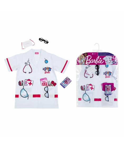 Klein - 4117 - Blouse de docteur Barbie avec accessoires