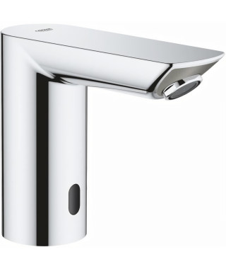 GROHE Mitigeur lavabo Infrarouge Bau Cosmopolitan E 36452000 - 7 programmes - Indicateur pile usée - Monofluide - Chrome