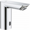 GROHE Mitigeur lavabo Infrarouge Bau Cosmopolitan E 36452000 - 7 programmes - Indicateur pile usée - Monofluide - Chrome