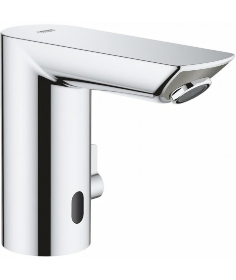 GROHE Mitigeur lavabo infrarouge Bau Cosmopolitan E 1/2 36453000 - 7 programmes-Avec transformateur-Limiteur de température-C…