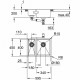 GROHE Évier a encastrer par-dessous K700 31576SD1 - En acier inoxydable